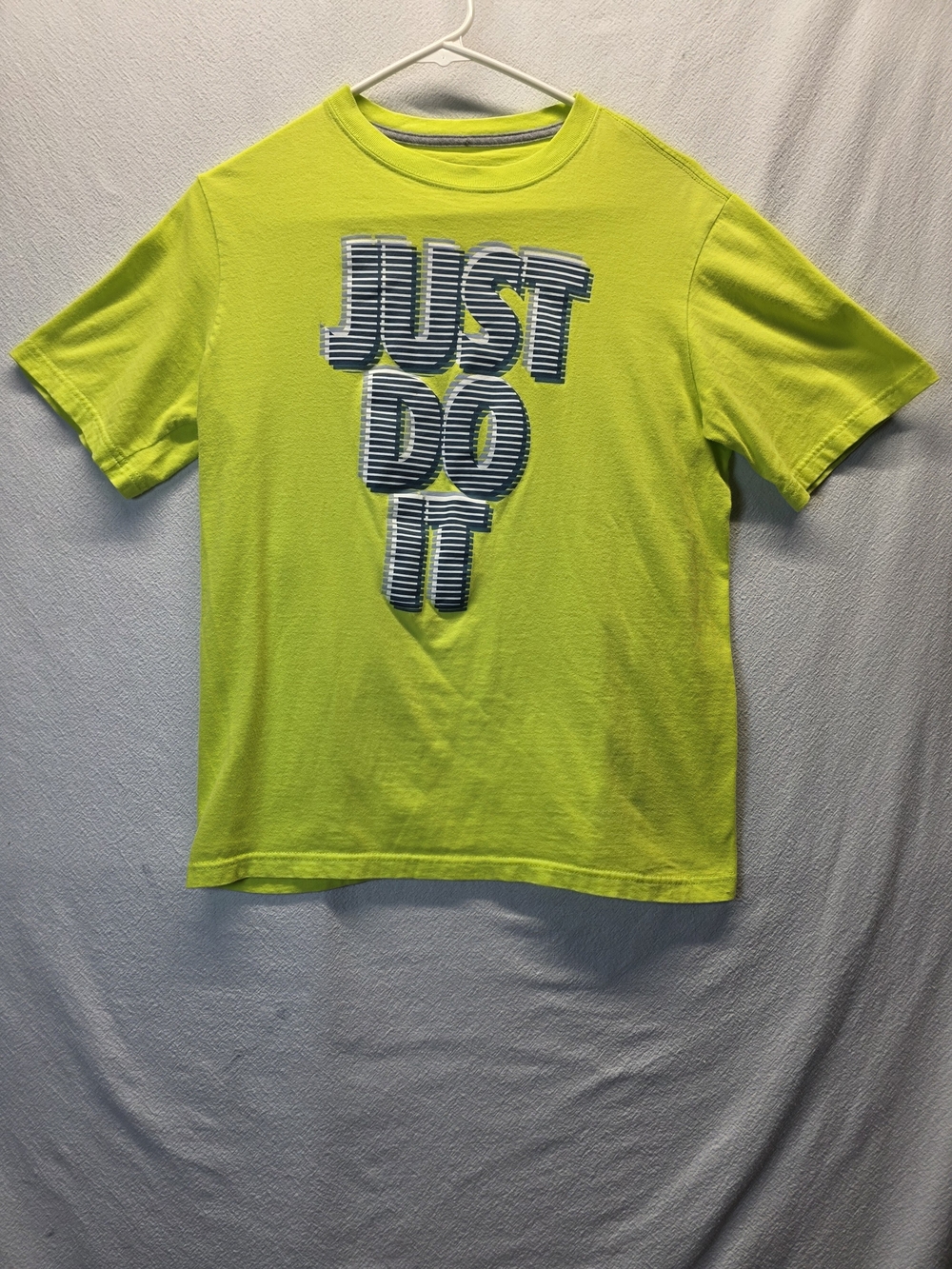 Nike Neon Yellow 'Just Do It' Graphic Tee